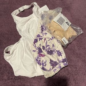 Catherine’s Cotton Comfort Wireless Bra 42DD X3